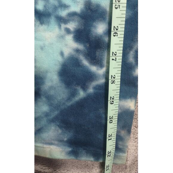 Legendary Status Mens Designer Straight Skinny Smoke Blue Wash Jeans - Picture 4 of 7